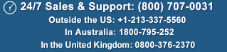 Sales & Support: +1-858-274-2686